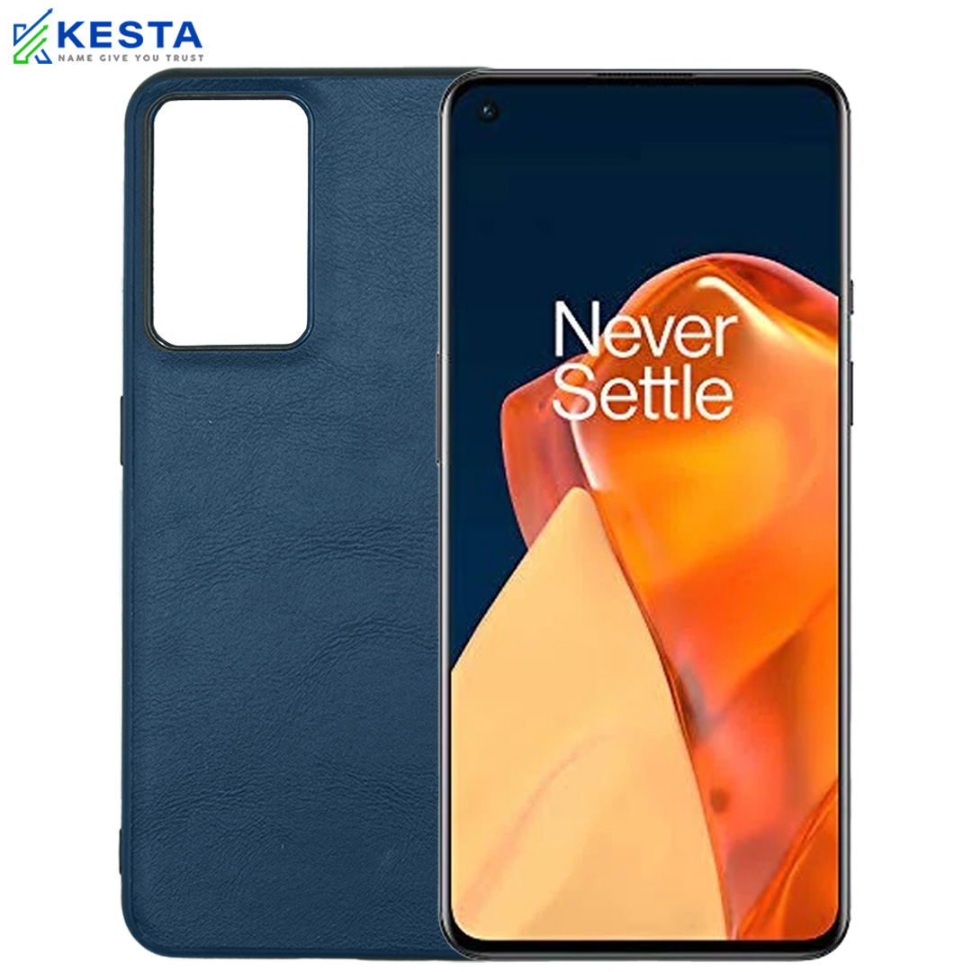 Oneplus 9 Pro Cover - Brave Blue Leather Case (Waterproof & Dustproof)