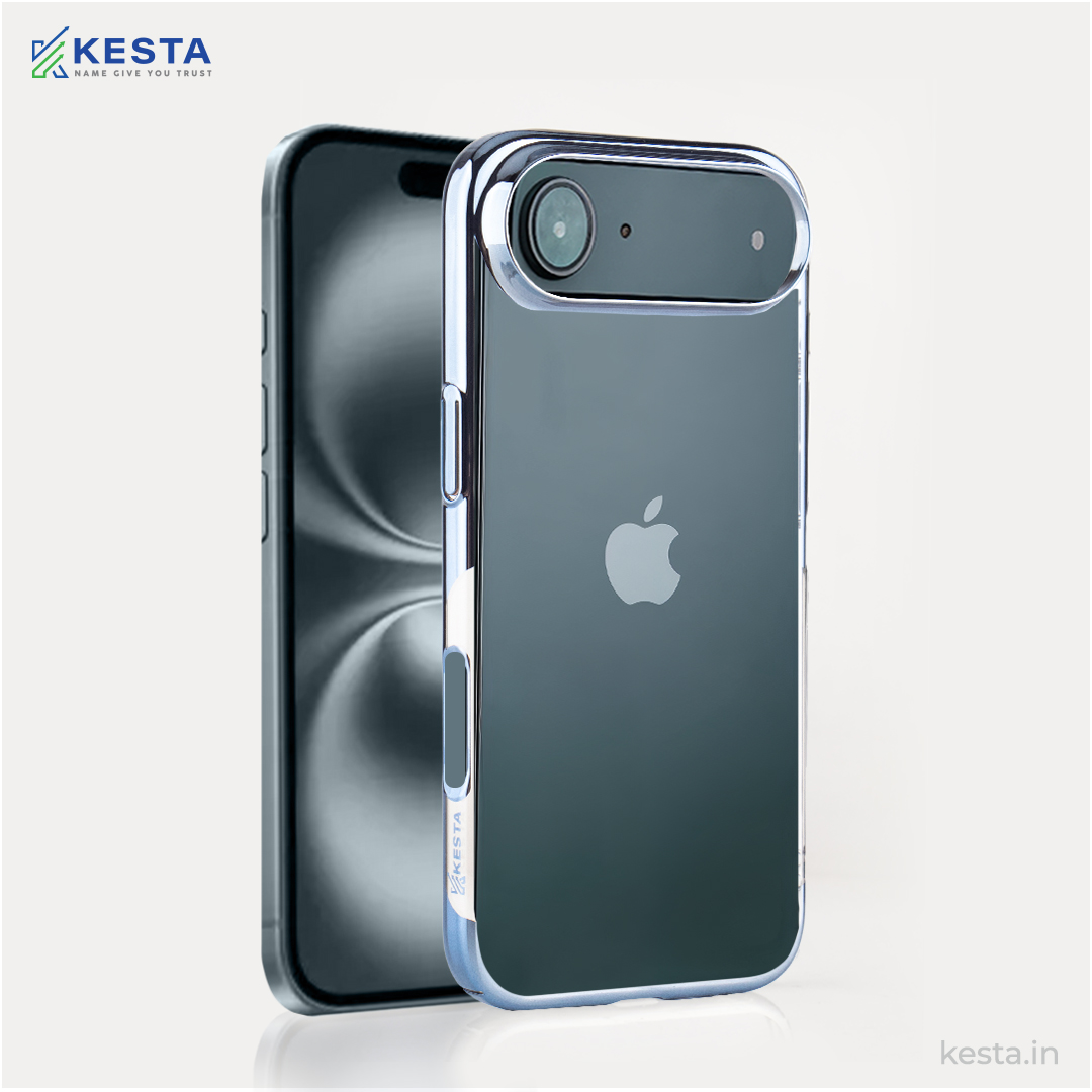 iPhone 17 Air Cover - New Blue Noble Transparent Case (Supports Irrelevent Drops)