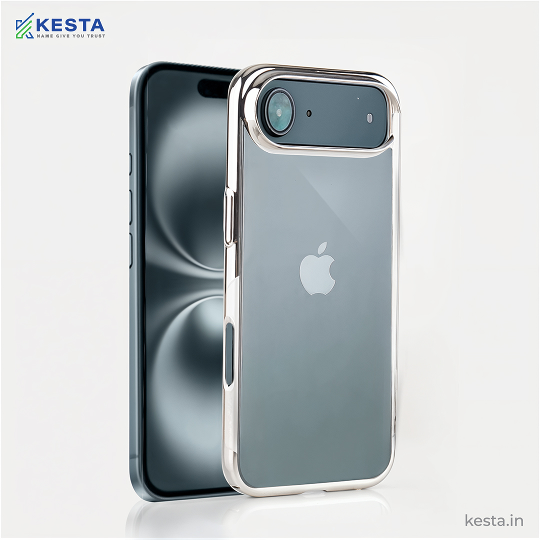 iPhone 17 Air Cover - Silver Noble Transparent Case (Supports Irrelevent Drops)