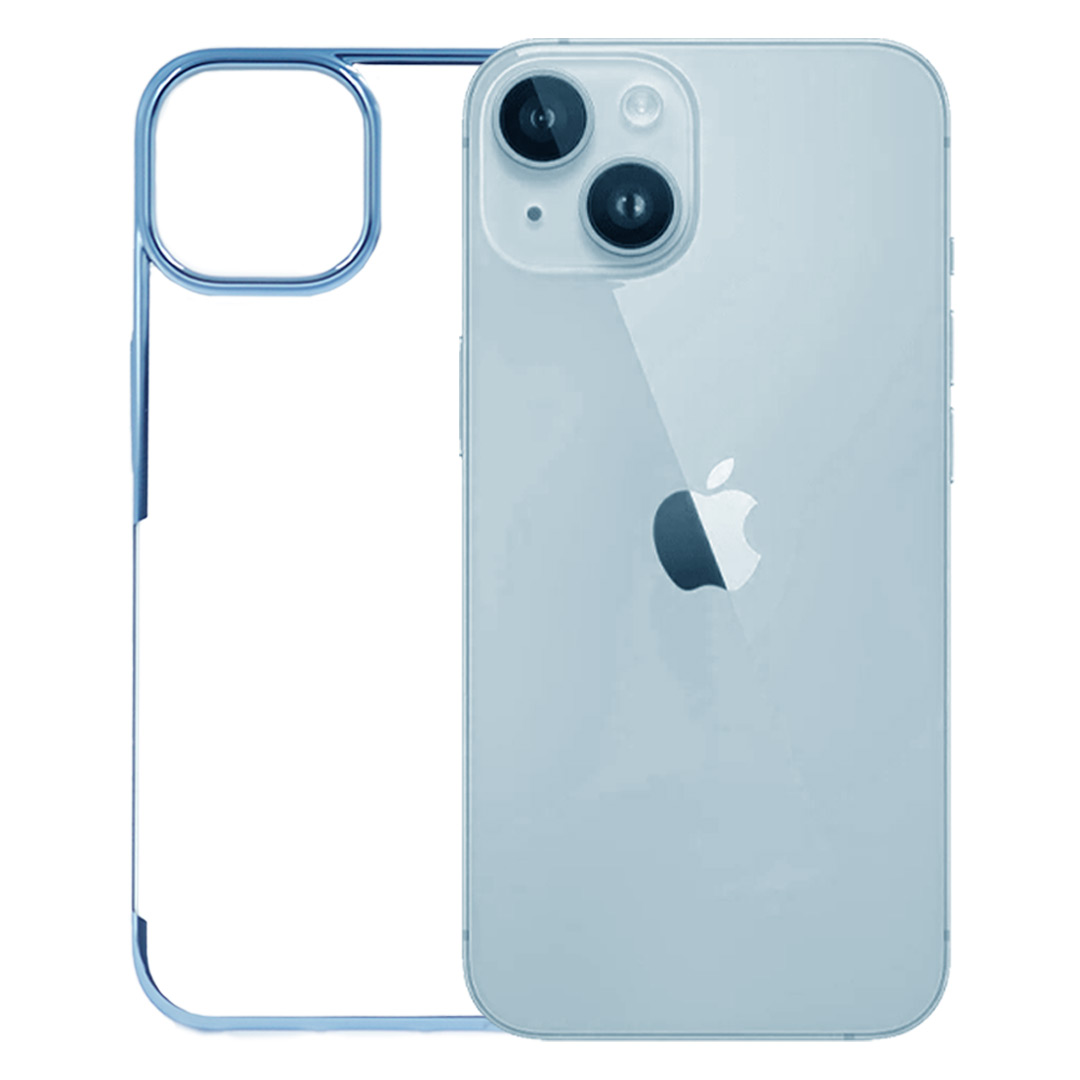 iPhone 15 Cover - Sierra Blue Noble Transparent Case (Supports Irrelevent Drops)