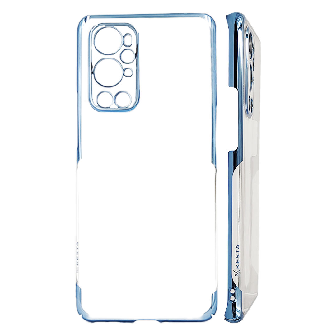 Oneplus 9 Pro Cover - Noble New Blue Transparent Case (Different Level Of Protection And Style)