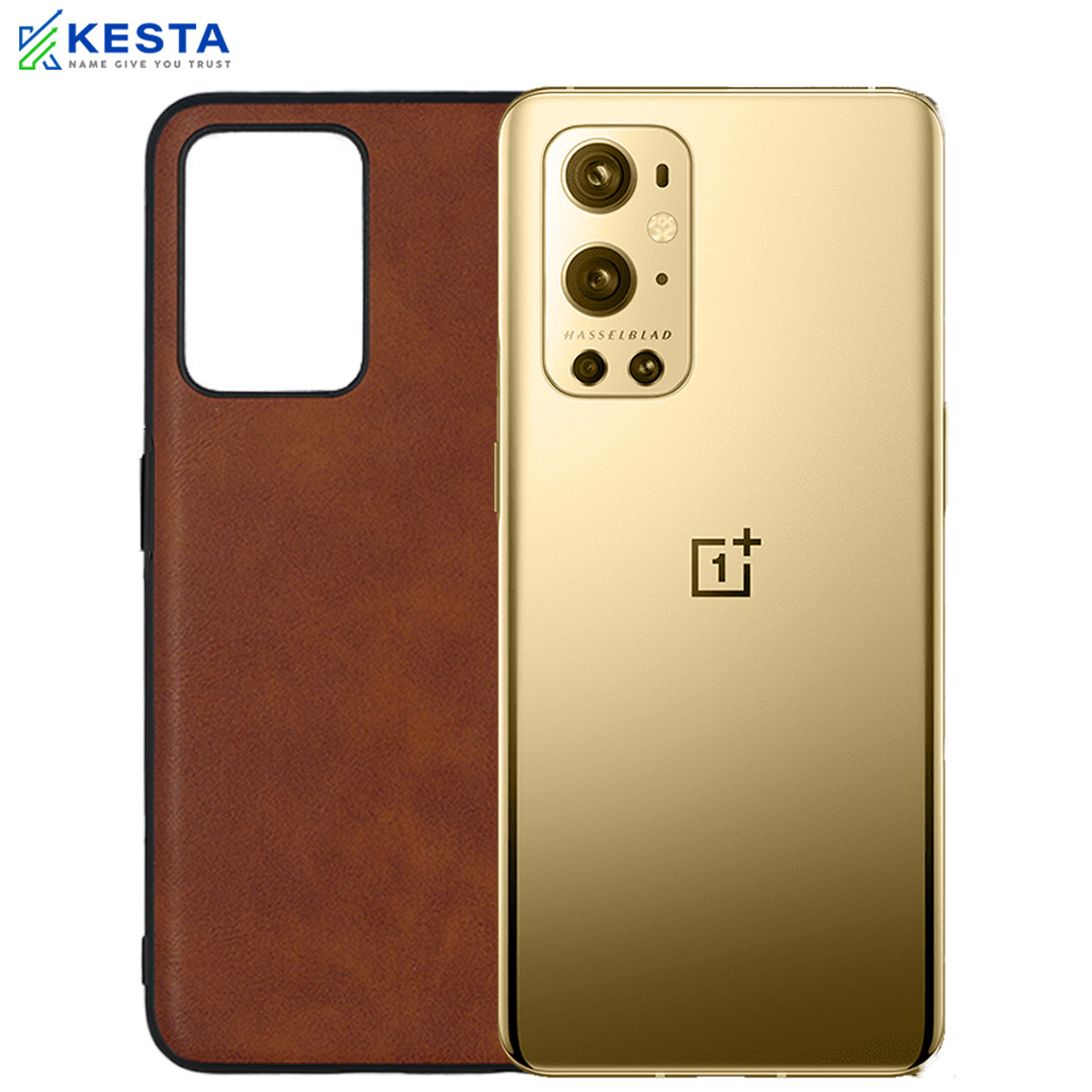 Oneplus 9 Pro Cover - Brave Brown Leather Case (Waterproof & Dustproof)