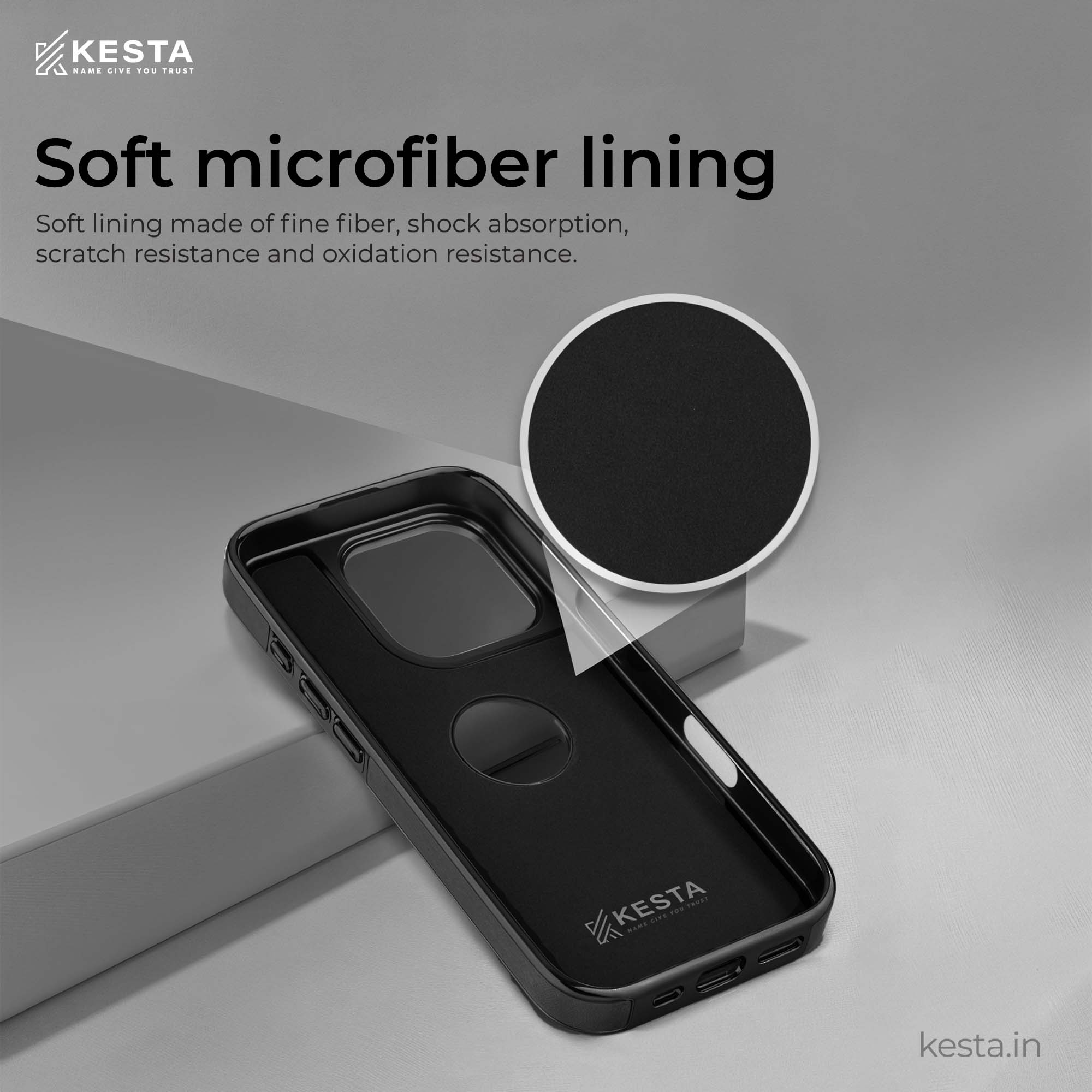 iPhone 16 Cover - Classy Elite Black Leather Case (Built-In Magnetic Ring Holder)