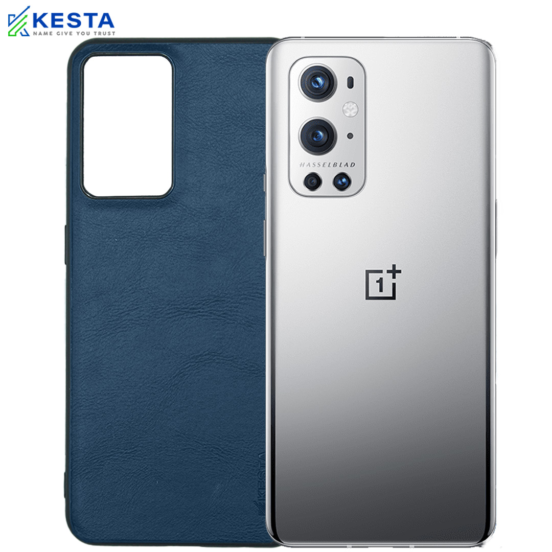 Oneplus 9 Pro Cover - Brave Blue Leather Case (Waterproof & Dustproof)
