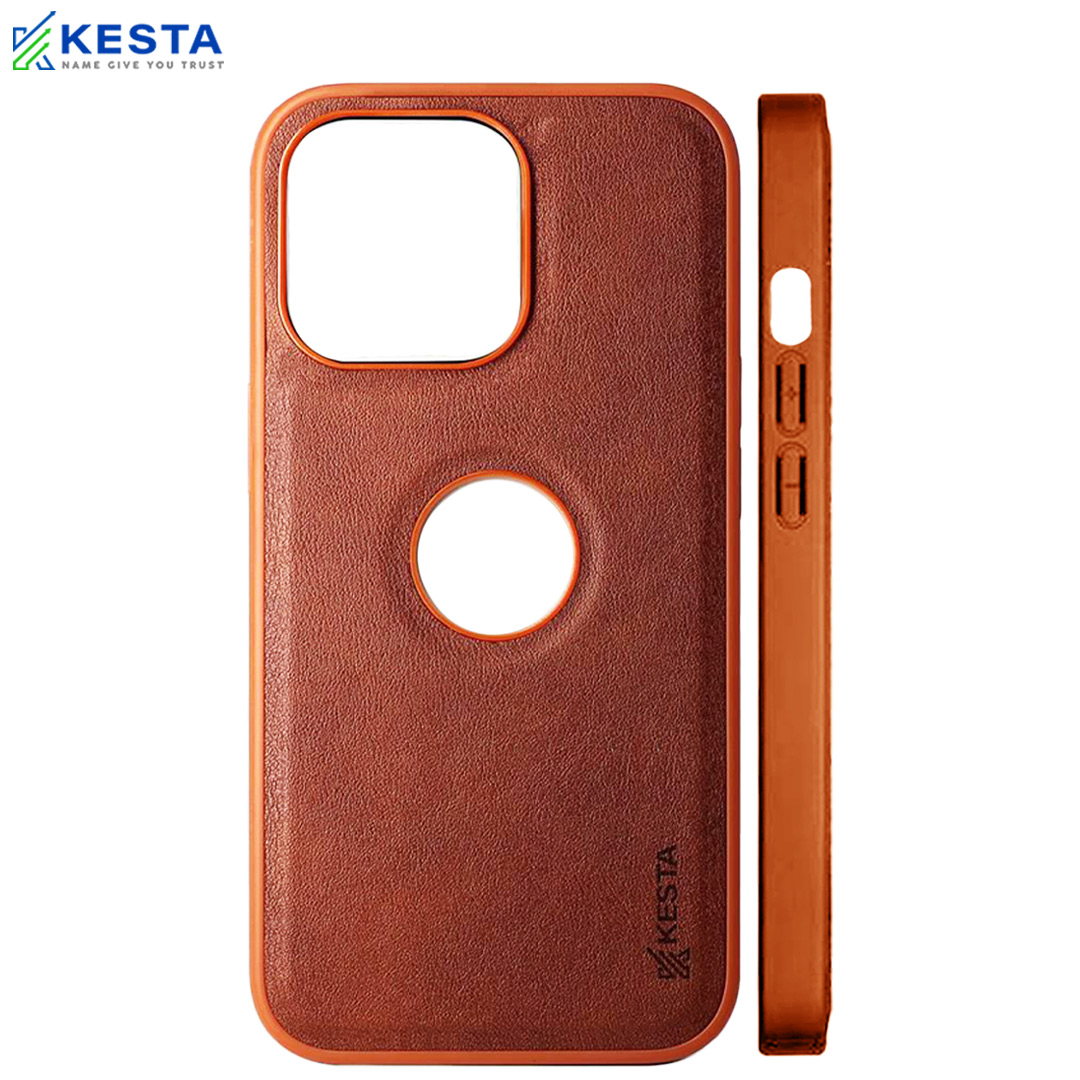 iPhone 11 Pro Cover - Classic Brown Leather Case (Drop Protection)