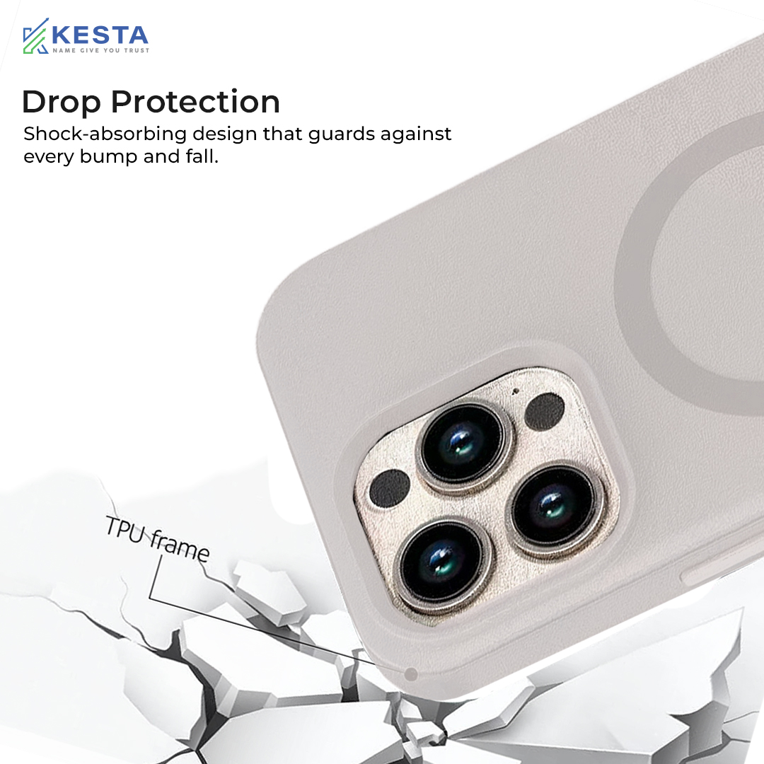 iPhone 16 Pro Cover - MagArmour Desert Hybrid Case (Grip + Gloss – Textured for Control, Smooth Style)