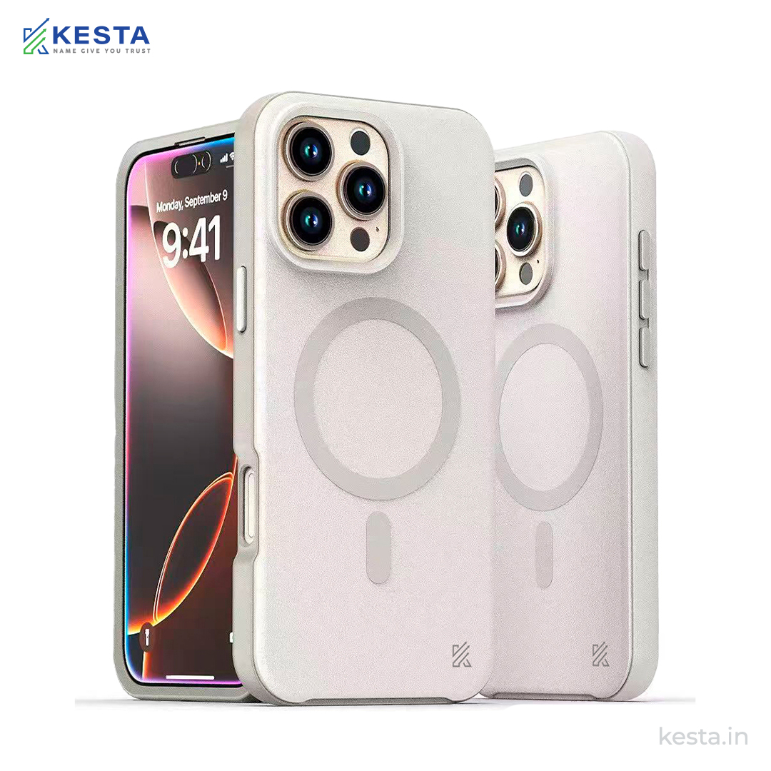 iPhone 16 Pro Max Cover - MagArmour Desert Hybrid Case (Grip + Gloss – Textured for Control, Smooth Style)