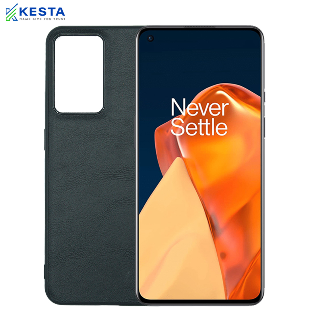 Oneplus 9 Pro Cover - Brave Black Leather Case (Waterproof & Dustproof)