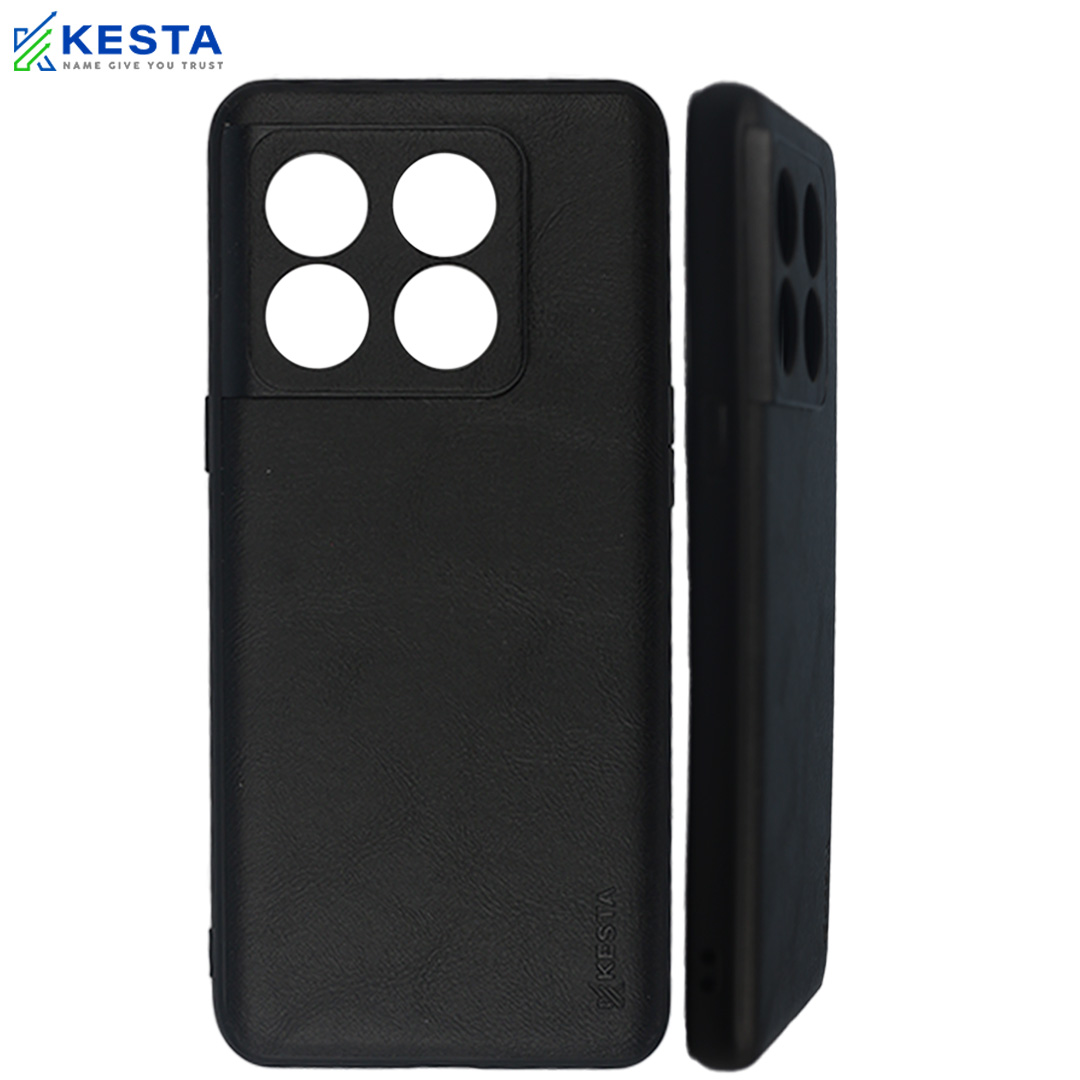 Oneplus 10T Cover - Brave Black Leather Case (Waterproof & Dustproof)
