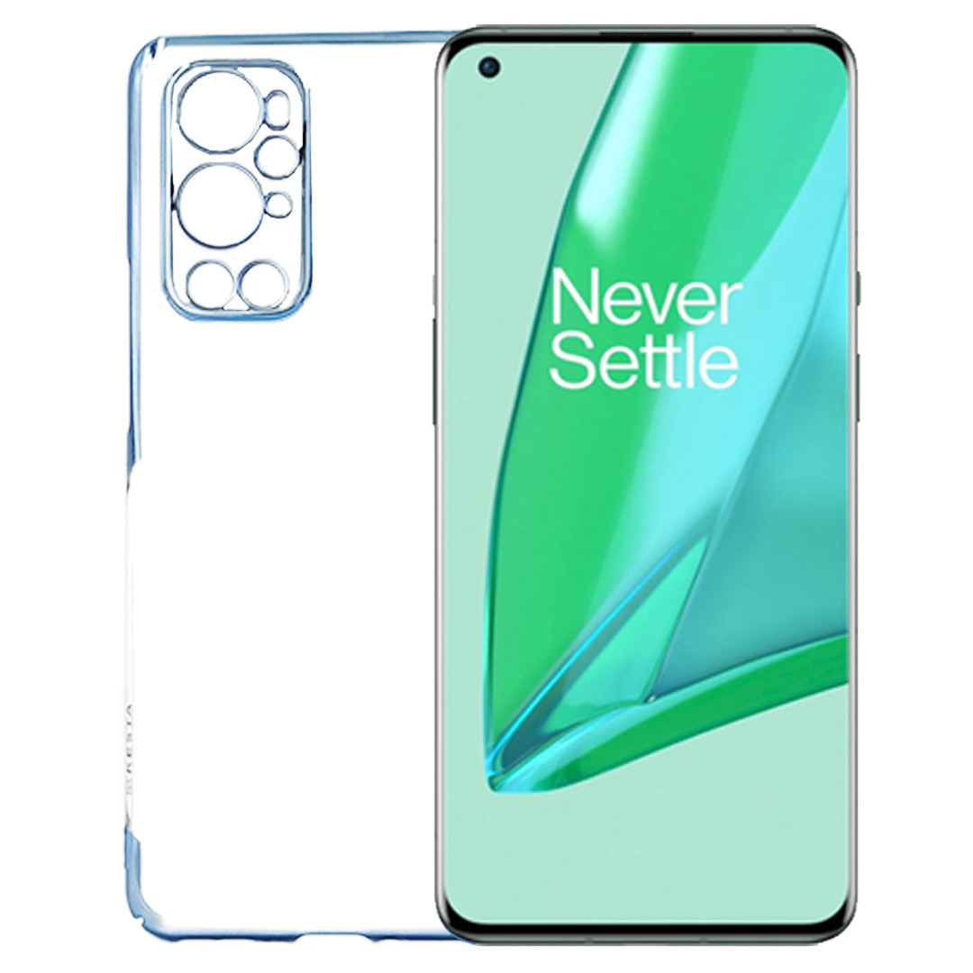 Oneplus 9 Pro Cover - Noble New Blue Transparent Case (Different Level Of Protection And Style)