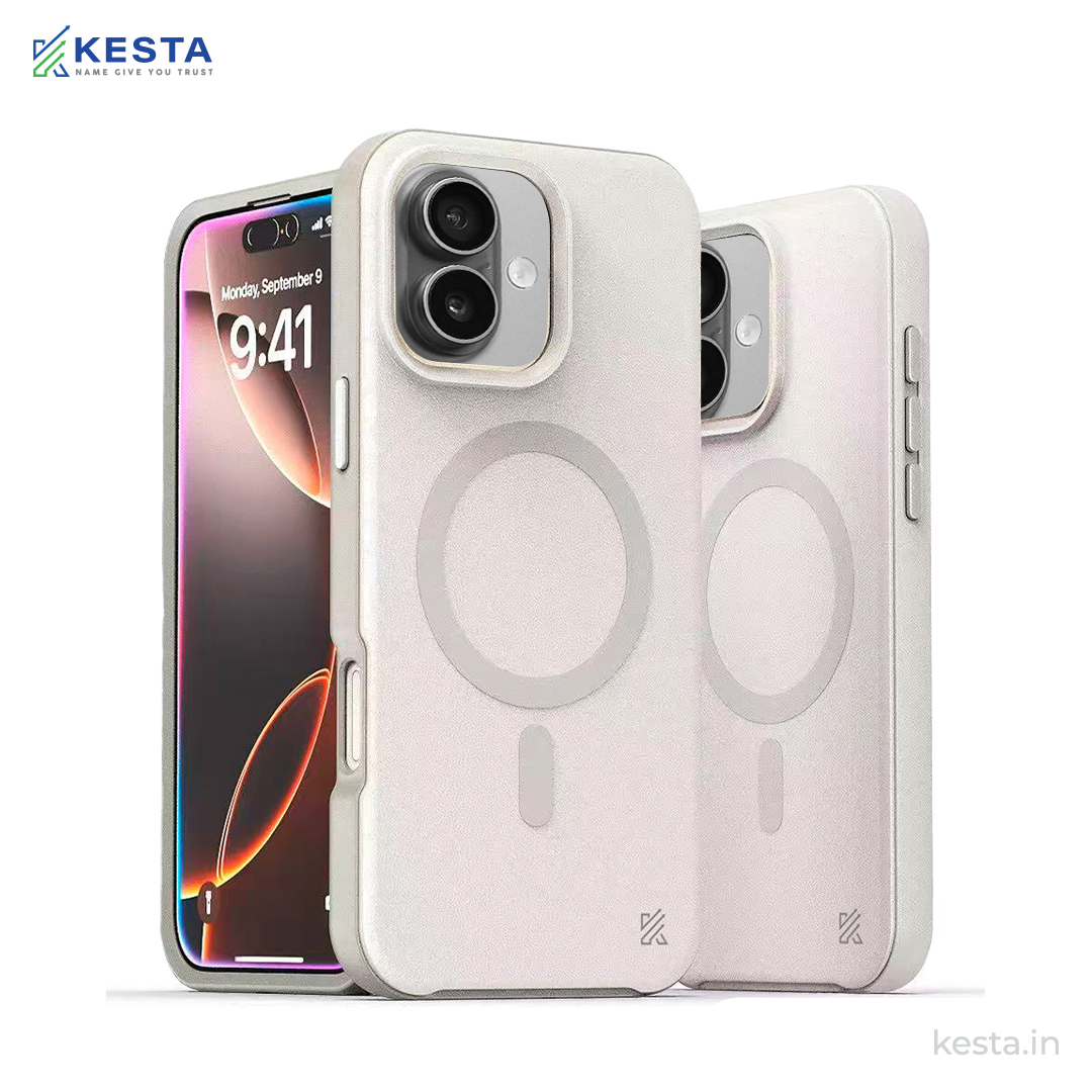 iPhone 16 Plus Cover - MagArmour Desert Hybrid Case (Grip + Gloss – Textured for Control, Smooth Style)
