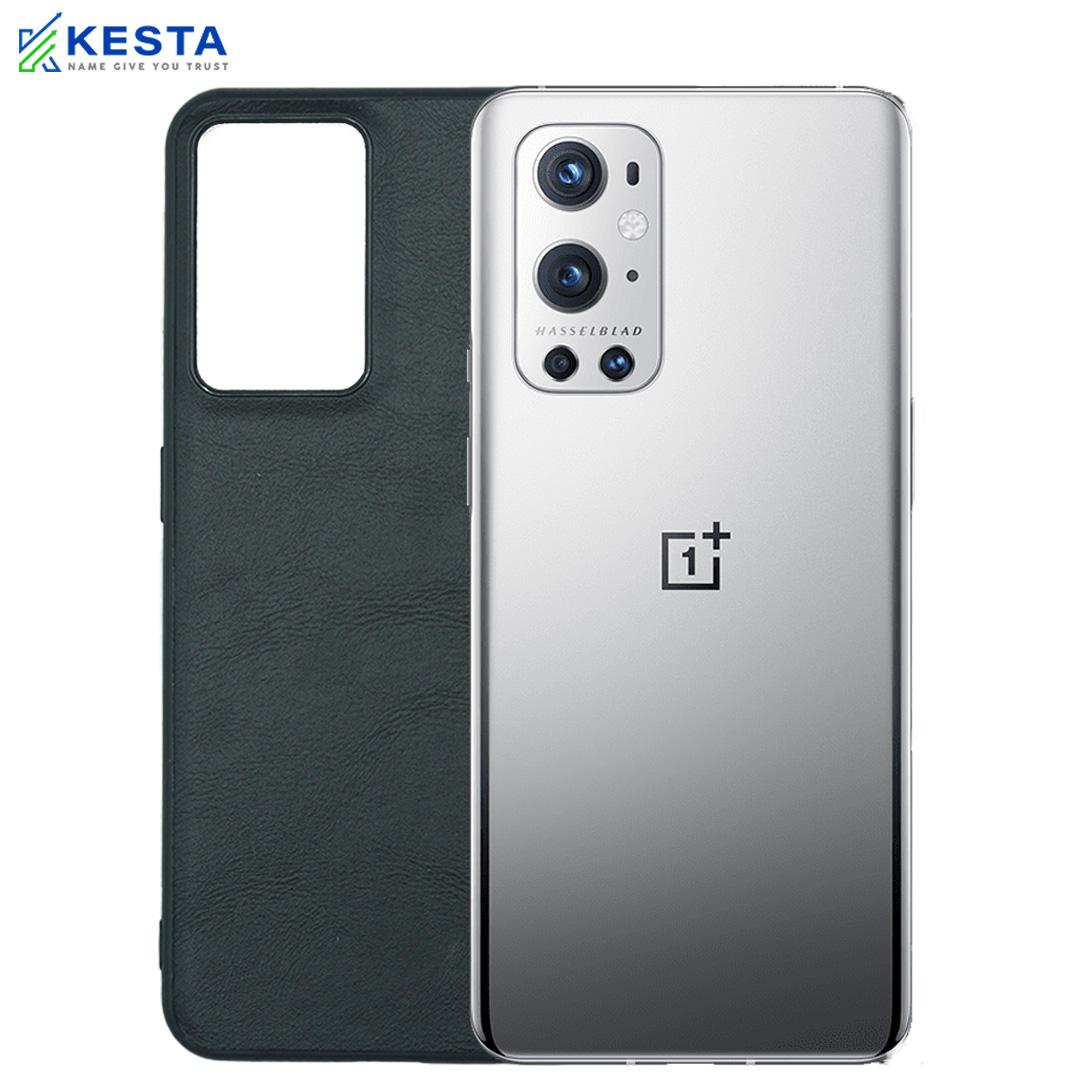 Oneplus 9 Pro Cover - Brave Black Leather Case (Waterproof & Dustproof)
