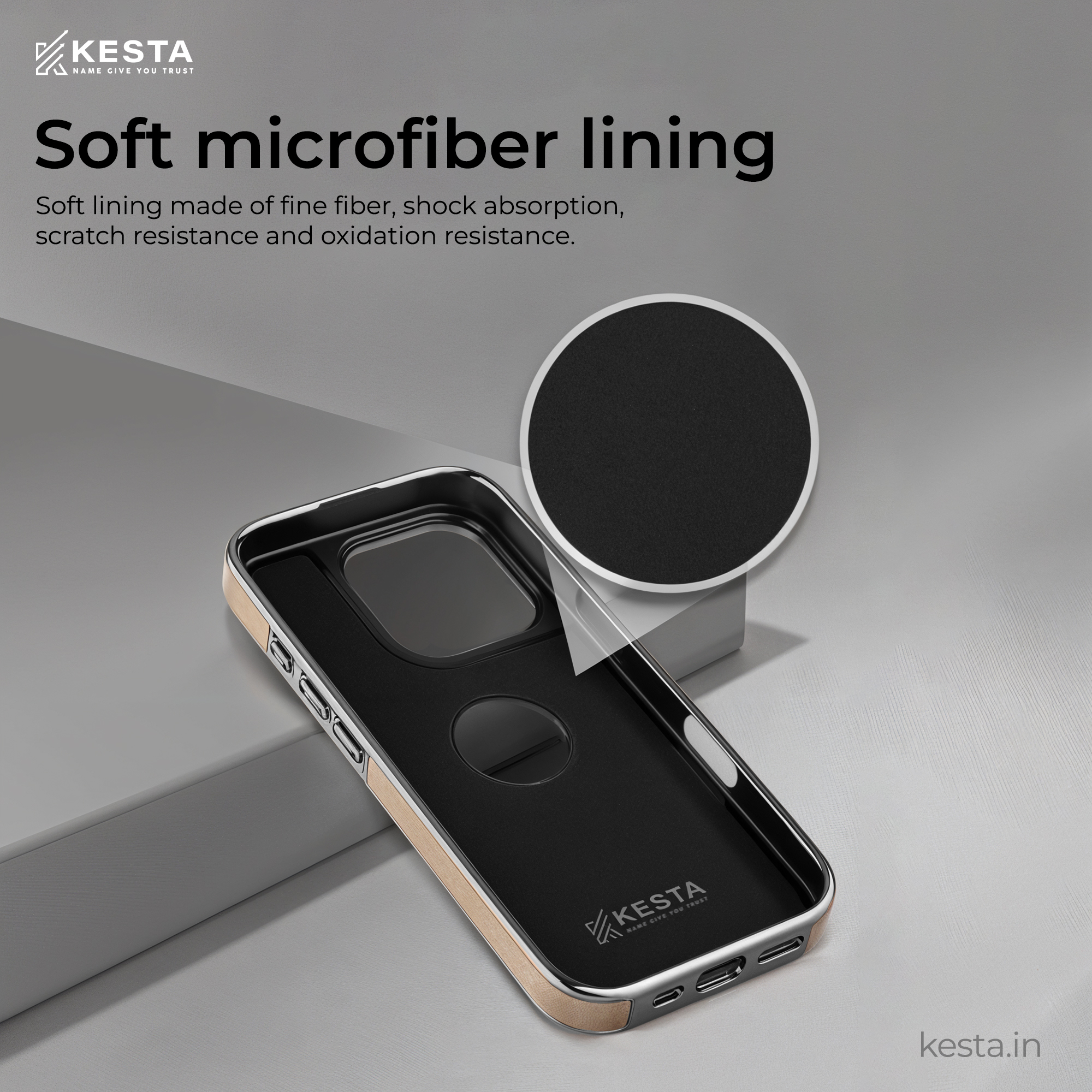 iPhone 16 Pro Max Cover - Classy Elite Desert Leather Case (Built-In Magnetic Ring Holder)