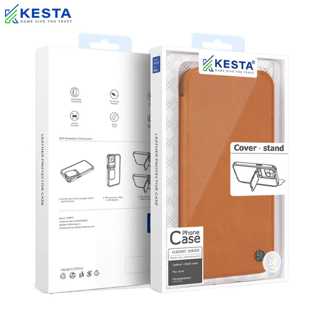 Samsung S22 Ultra Flip Cover - Elegant Flip Brown Leather Case (Handcrafted Excellence with a Luxurious Feel)